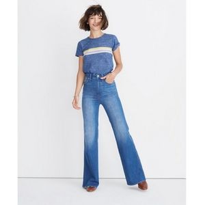MADEWELL 11" High-rise Flare Jeans